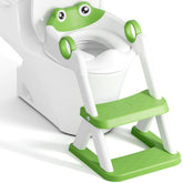 RABB 1ST Frog Potty Seat with six height positions for growing toddlers.