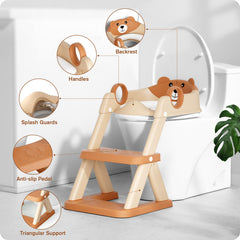 RABB 1ST adjustable-height seat fits various toilets securely.