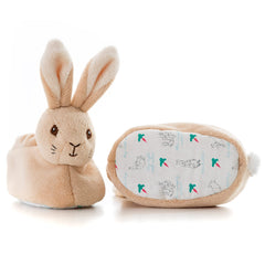 Peter Rabbit booties toe rattle helps babies move feet and discover sounds