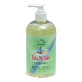 Rainbow Research Baby Oh Baby Body Wash unscented bottle for gentle cleansing on sensitive skin