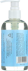 Rainbow Research Baby Shampoo label close-up highlights baby-friendly branding and use case.