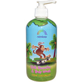 Rainbow Research Goin Coconuts kids shampoo bottle with gentle cleansing and vitamin E