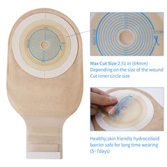 Rainlotus drainable pouch designed for easy emptying