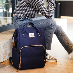 Ramhorn blue waterproof fabric protects gear during outings.