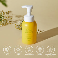 RATED GREEN Real Green Kids Shampoo ingredients chamomile and betaine