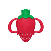 Razbaby Fruitique feeder with a large opening for easy refills and flexible use.