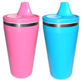 Re-Play 10 oz insulated sippy cup with no-spill spout for mess-free drinking.