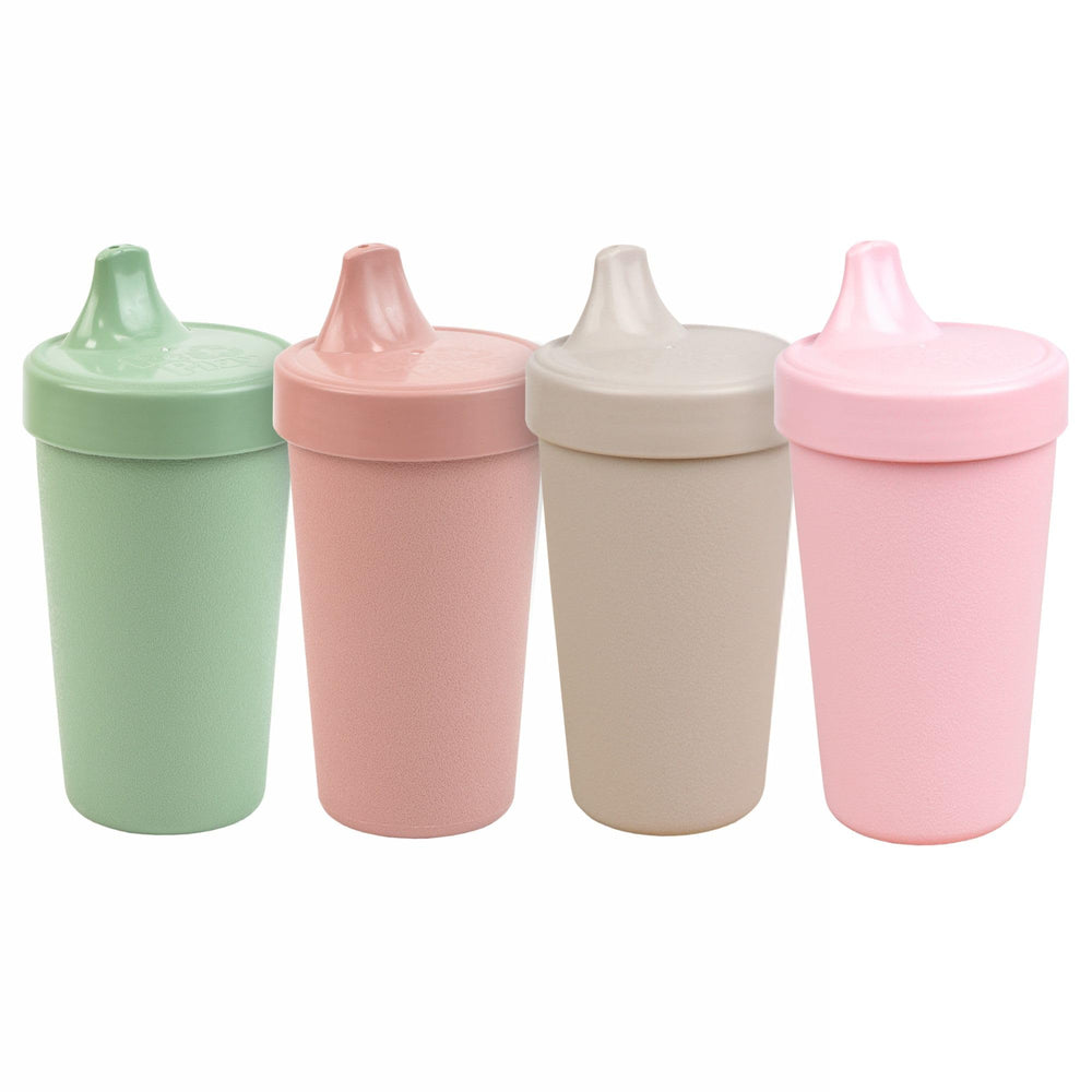 Re-Play spill-proof sippy cups in desert roses design prevent leaks for toddlers