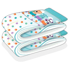 Rearz Critter Caboose Brief Snuggles Panda print showcases cuddly character and reliable protection for daily use.