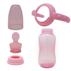 Rearz fast-flow nipple and ring support smooth pouring.