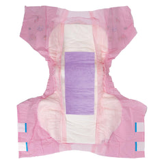 Rearz Omutsu Purrfection bubblegum outer fabric with soft, gentle touch.