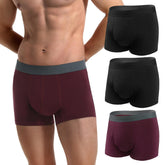 REELINDRY men's incontinence underwear front view with discreet silhouette and absorbent core.