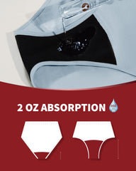 REELINDRY underwear absorbs up to 2 oz for light to moderate leaks