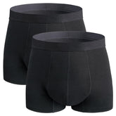REELINDRY mens incontinence underwear black 3XL packshot highlights a durable two-pack.