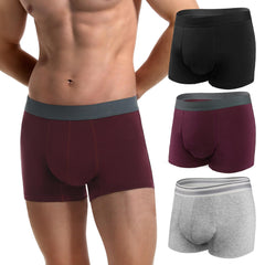 REELINDRY men's underwear in black with discreet 65ml absorbency for daily wear