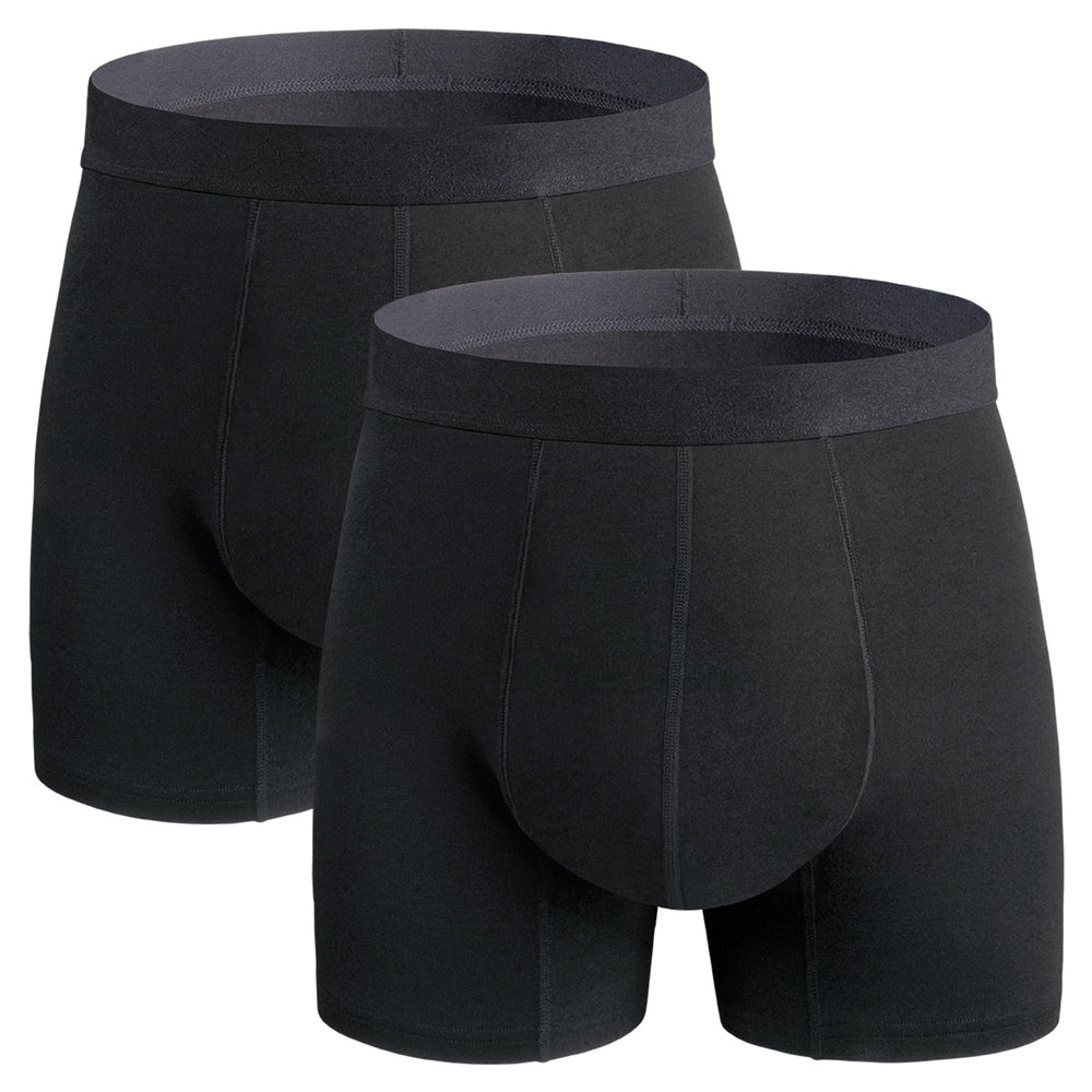 REELINDRY men's washable underwear with absorbent layer provides discreet protection for daily activities.