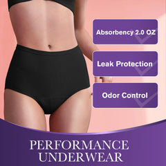 REELINDRY underwear with edge leak-proof design for secure wear during activity.
