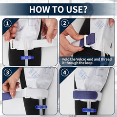 reevnnmer adjustable hook-and-loop strap allows easy size customization.