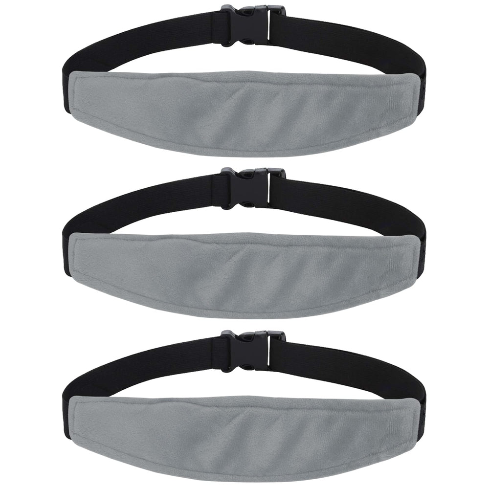 REFLYAWAY 3Piece head support front view offers gentle head stability on car trips