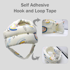 REFLYAWAY Breathable cotton outer with padding keeps heads cool.