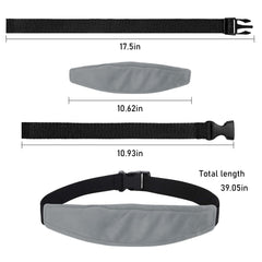 REFLYAWAY headband-strap adjustable-closure shows customizable fit for growing infants in car seats