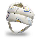 REFLYAWAY Rainbow head protector for crawling provides 360° protection.