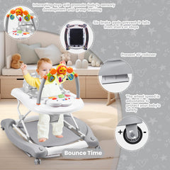 RefoereBabe baby walker in bouncer mode for gentle play.