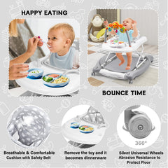 RefoereBabe feeding tray included for snack time.