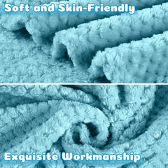 Reginary baby blanket in nursery shows gentle warmth and plush feel.