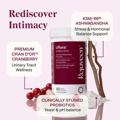 Rejuveen Uflora label emphasizes quality and non-GMO ingredients