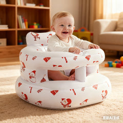 Relaxing Baby portable deflatable seat ready for travel and storage