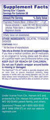 Rephresh Pro-B capsule close-up shows 5 billion CFUs per serving.