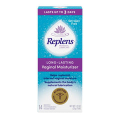 Reusable applicator by Replens enables precise, mess-free application.