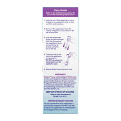 Replens application guide illustrating simple single-use applicators