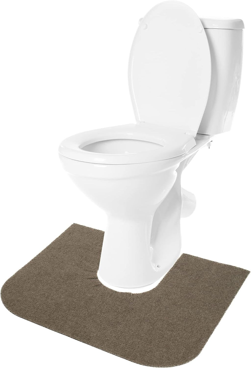 RESILIA potty mat round absorbent tan protects floors after potty trips