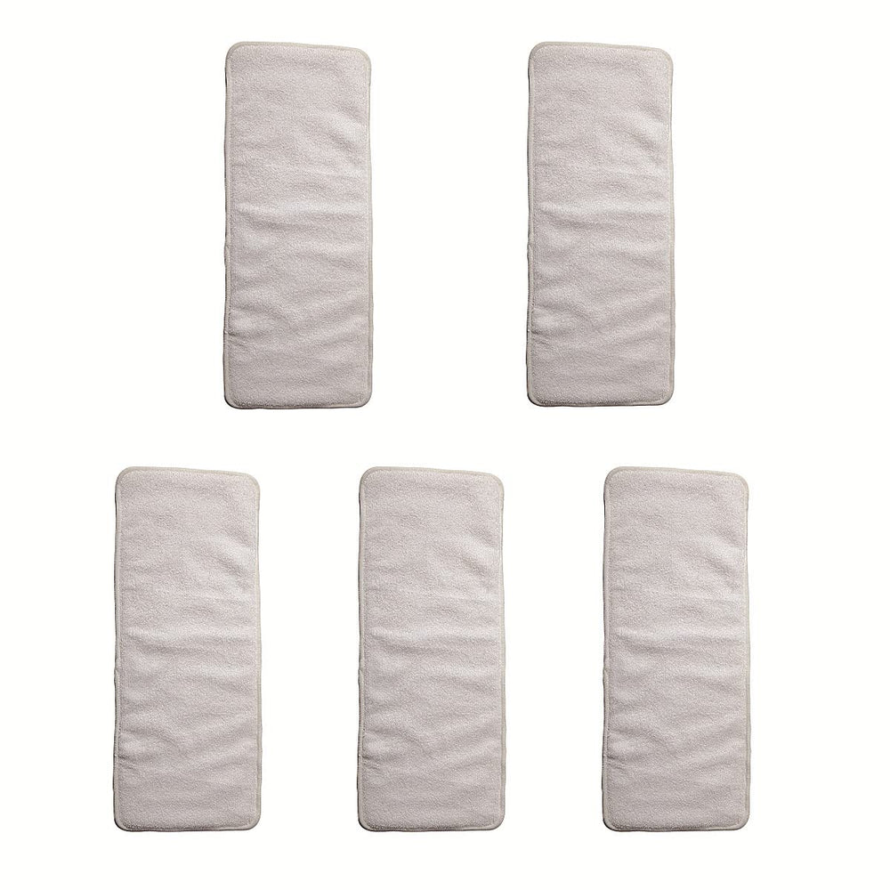 ReUseLife microfiber inserts with four-layer design for extra absorbency in cloth underwear and adult diapers
