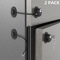 REZIPO 4-pack keys for refrigerator door locks.