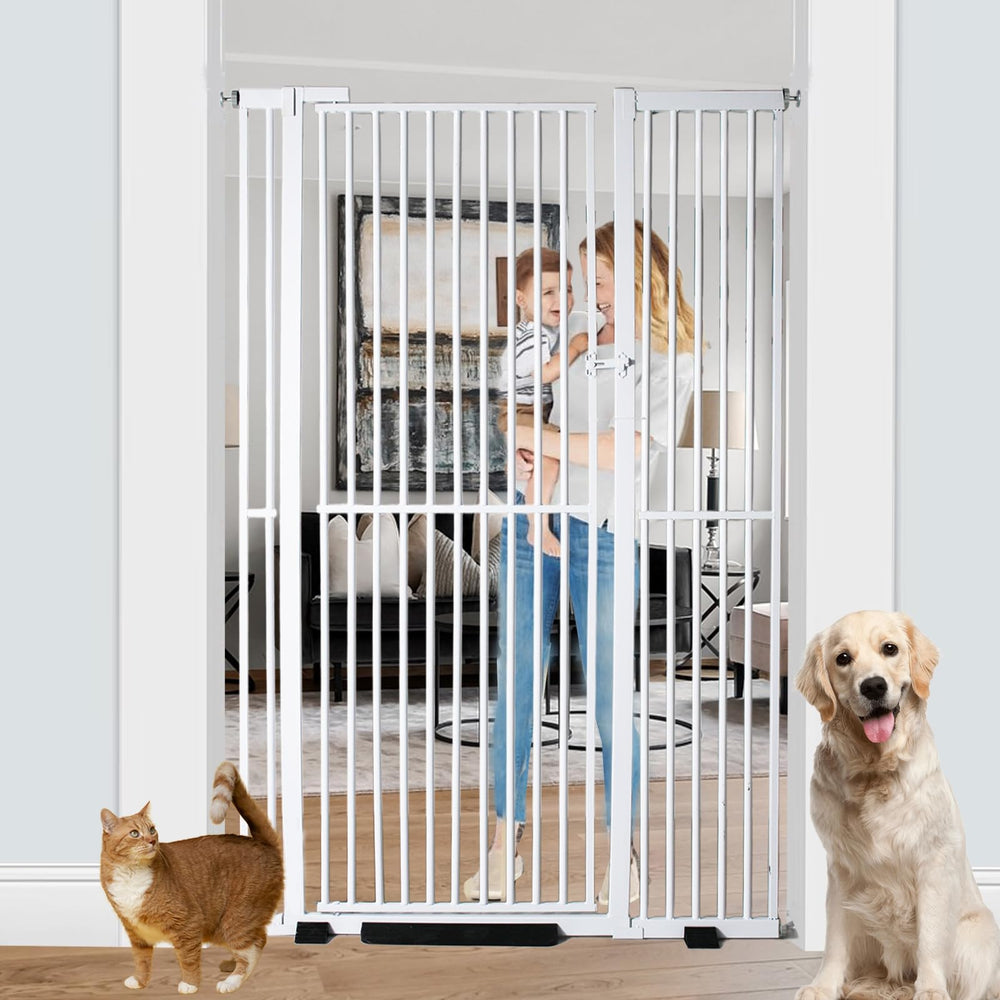 Rgqphantom 71-inch extra-tall gate demonstrating tall design for stronger containment.