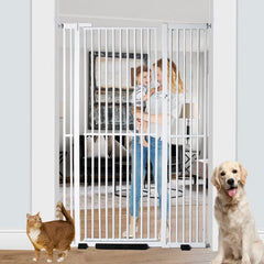Rgqphantom 71-inch extra-tall gate demonstrating tall design for stronger containment.