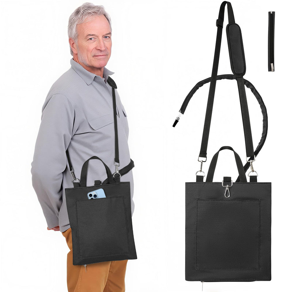 Rhino Valley catheter bag holder with adjustable strap for secure mobility.
