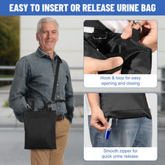 Rhino Valley crossbody strap option for hands-free daily activities.