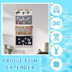 Riakrum cruise gift hanger on cabin door keeps essentials within reach.