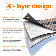 RIQINXIN soft mesh surface for comfortable daily use and touch