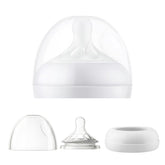 River Finn Organics packaging for replacement nipple set, ideal for on the go.