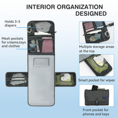 Rivermist Kids expanded storage option attached for longer outings and full gear
