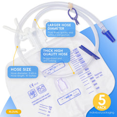 RLOVAL catheter bag measurement scale supports quick urine monitoring.