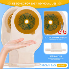 RLOVAL hydrocolloid chassis closeup highlights strong adhesion and skin-friendly material.