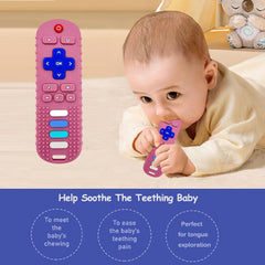 ROBBEAR teether with an easy-grip handle for small hands