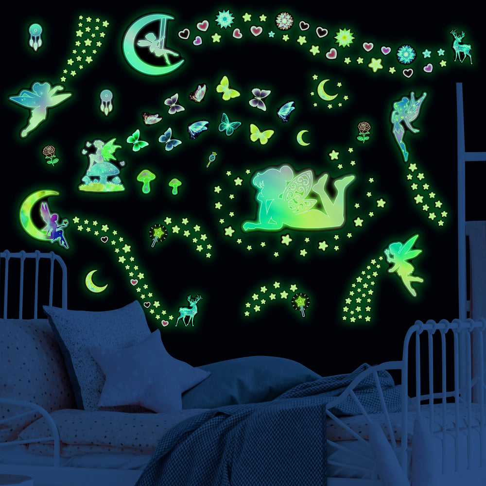 Robmoda elf wall stickers add magical glow to kids' rooms