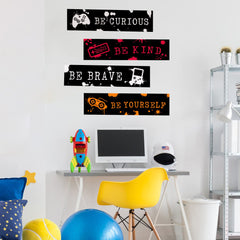 Robmoda glow decals with quotes brighten spaces and spark positive vibes.
